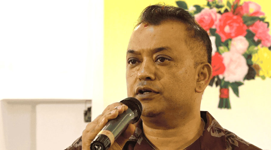 विद्यार्थीलाई गगनको आग्रह- नथाक्नुस्, नभाग्नुस्, नगल्नुस्