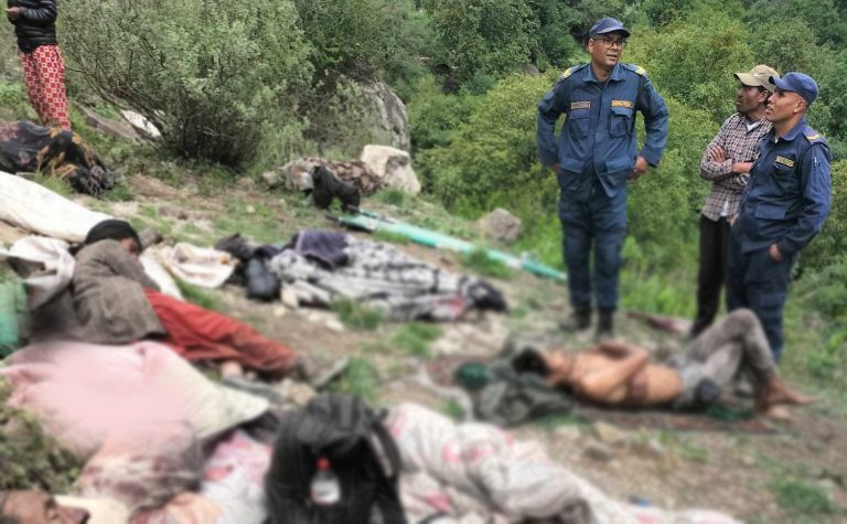 हुम्लामा ट्याक्टर दुर्घटना : एकजनाको घटनास्थलमै मृत्यु