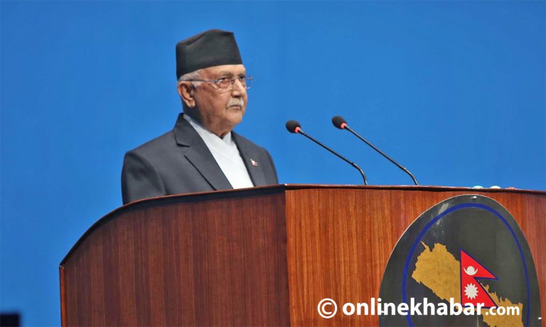 पुष्पलाललाई तत्कालीन तानाशाही सत्ताले मुलुकमा प्राण त्याग्ने अवसर समेत दिएन : प्रधानमन्त्री