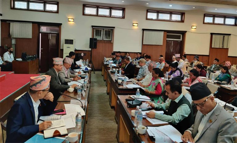 भूमि विधेयकमा संशोधन राख्ने १७ जना सांसद्सँगको छलफल सकियो