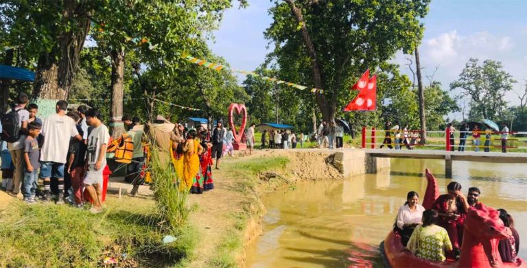 पर्या-पर्यटनको नयाँ गन्तव्य बन्दै कैलालीको लौटैया ताल