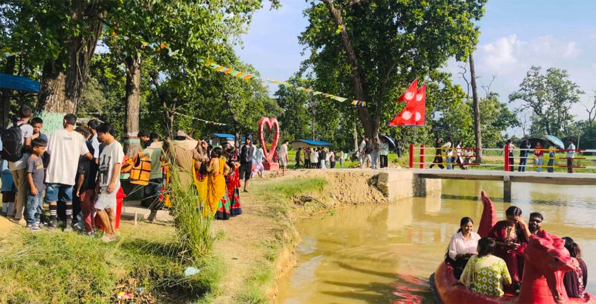 पर्या-पर्यटनको नयाँ गन्तव्य बन्दै कैलालीको लौटैया ताल