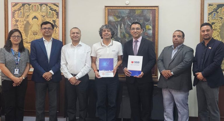 नेपाल इन्भेस्टमेन्ट मेगा बैंक ‘नेपालपे कार्ड’ मा आबद्ध