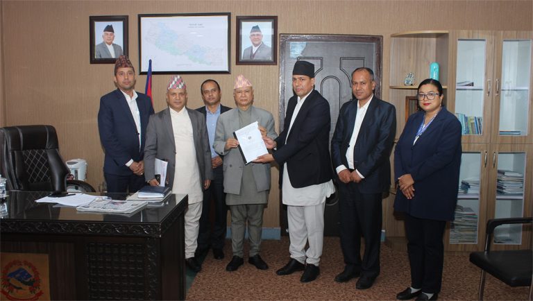 एनओसीको बेथितिबारे छानबिन गर्न गठित कार्यदलले बुझायो प्रतिवेदन