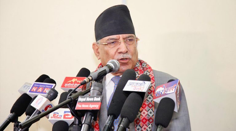 कम्युनिस्ट एकतालाई जनताले अनुमोदन गरे तर टिकेन : प्रचण्ड