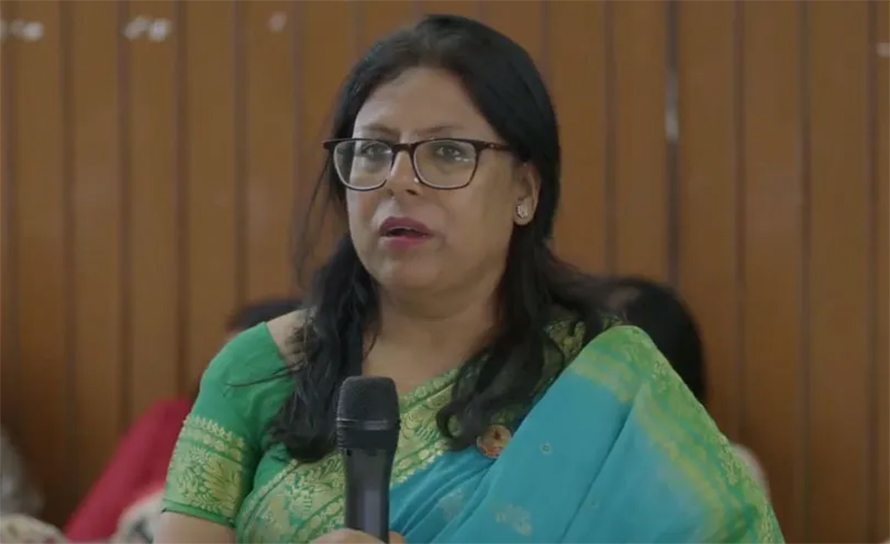 कांग्रेस बैठकमा प्रतिमा गौतमको प्रश्न : आफ्नै पार्टीलाई खुइल्याउँदा संगठन बन्छ त ?
