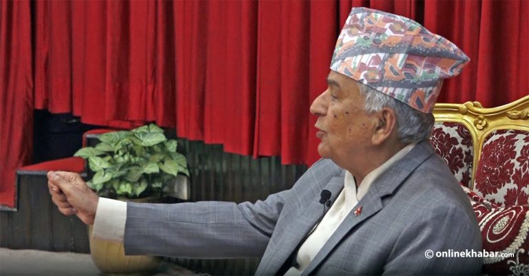 बाख्रा चराउन जाँदा गिर खेल्थ्यौं, यसकै विकास भएर क्रिकेट भएको छः राष्ट्रपति