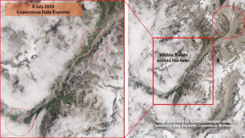 रसुवा र मुस्ताङमा २४ घण्टामा दुई हिमनदीजन्य बाढी