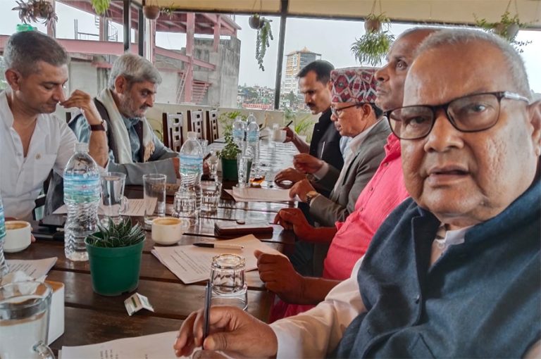 मधेस केन्द्रित दलहरूको संघीय लोकतान्त्रिक मोर्चाले बोलायो बैठक