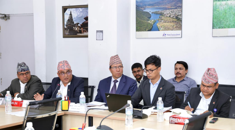 प्राधिकरण सम्बन्धी विधेयक अगाडि बढाउन ढिलाइ गर्नुहुन्न : पर्यटनमन्त्री