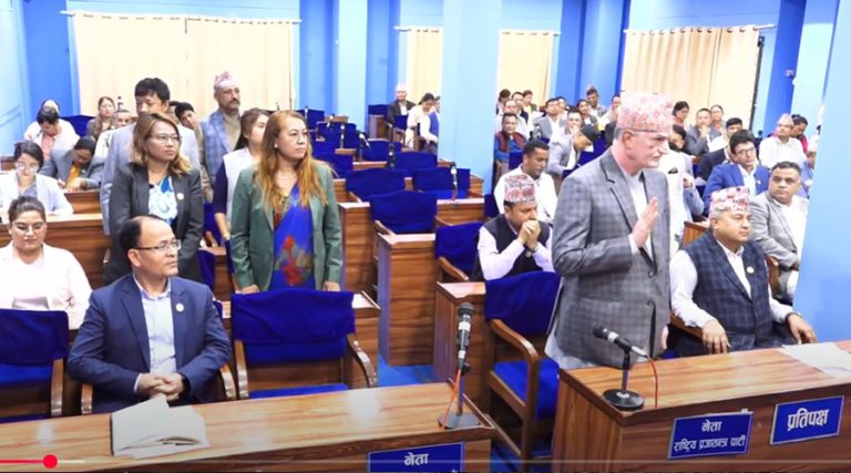 बागमती प्रदेश सभा बैठक राप्रपाद्वारा बहिष्कार