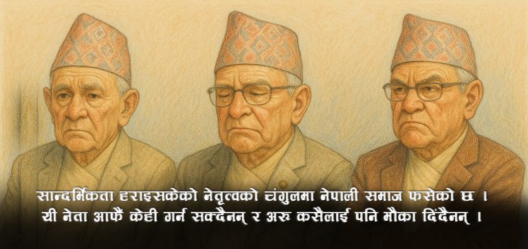 म्याद गुज्रेका नेता अझै पाल्ने कि फाल्ने ?