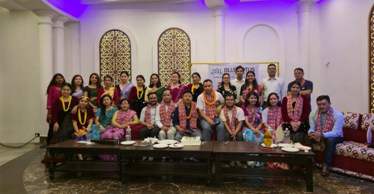 ब्लु लोटस हेल्थ होम केयरको पाँचौं वार्षिकोत्सव सम्पन्न
