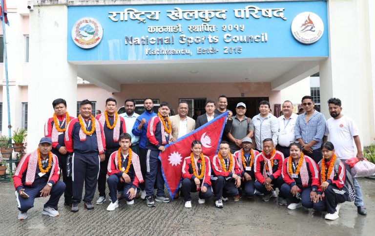विश्व बुदो मार्शल आर्ट्स च्याम्पियनसिप खेल्न नेपाली टोली अजरबैजान जाँदै