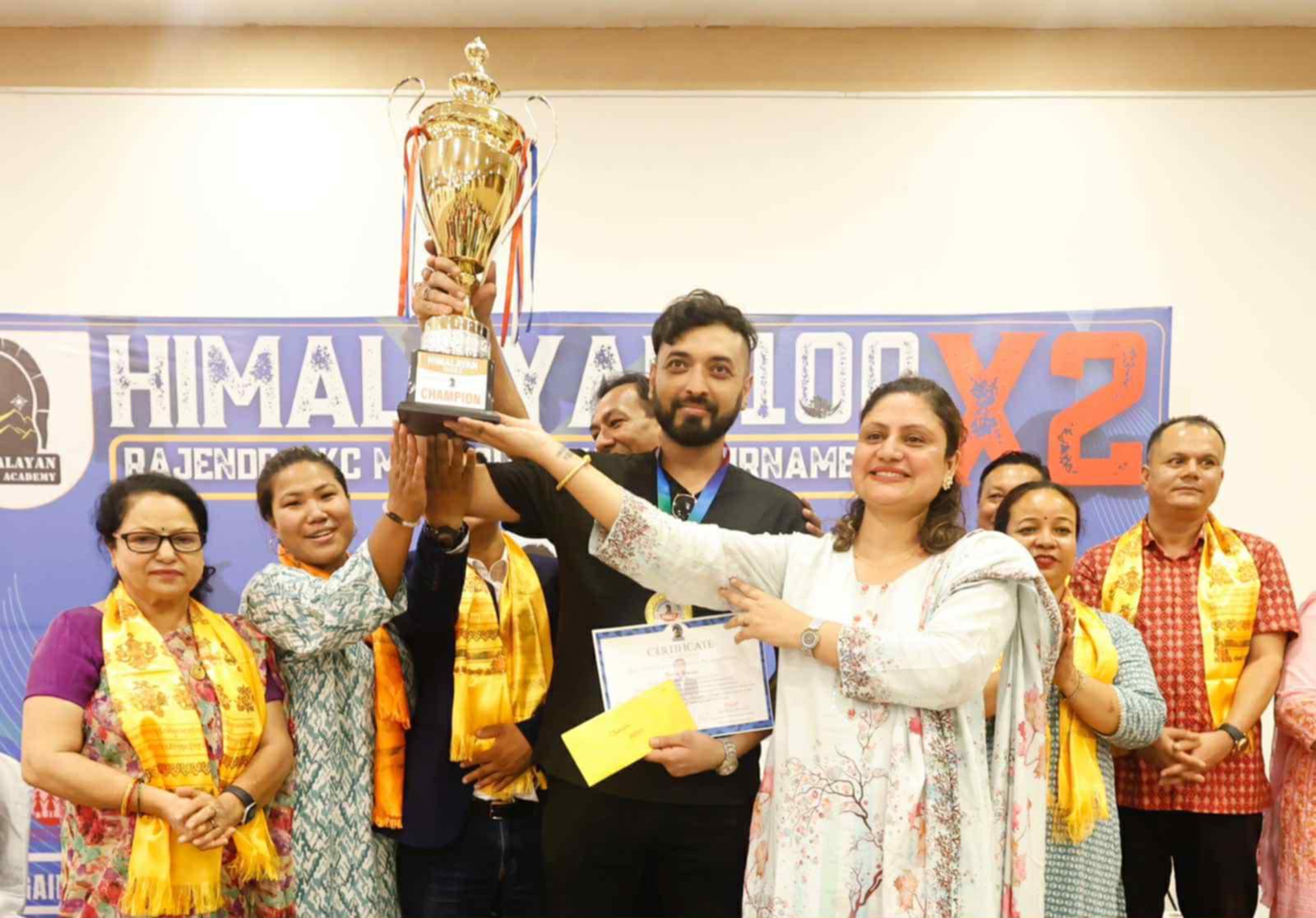 क्षितिले जिते ‘राजेन्द्र केसी स्मृति हिमालयन १०० एक्स २ ब्लिट्ज चेस’को उपाधि
