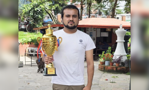 गणेशमान सिंह स्मृति चेसका विजेता पुरस्कृत