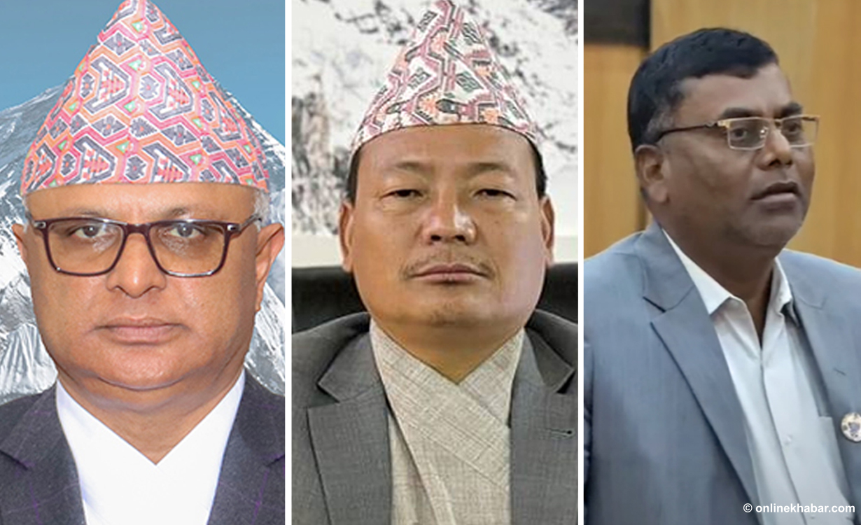 विवादित कोशीका मन्त्री, मुख्यमन्त्री हेरेकोहेर्यै
