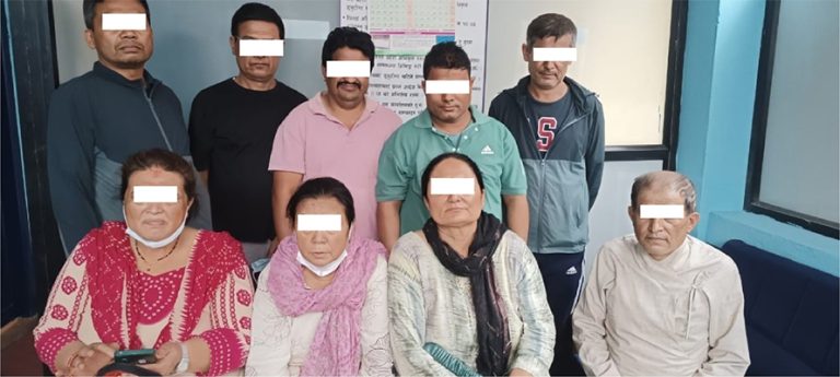 जुवातास खेलेको आरोपमा काठमाडौंबाट ९ जना पक्राउ