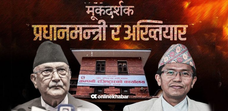प्रधानमन्त्री र अख्तियारलाई गिज्याइरहेको कम्पनी रजिस्ट्रारको असुली