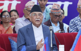 ओली विनाको एमाले देख्ने प्रतिक्रियावादीको सपना पूरा हुँदैन : प्रधानमन्त्री