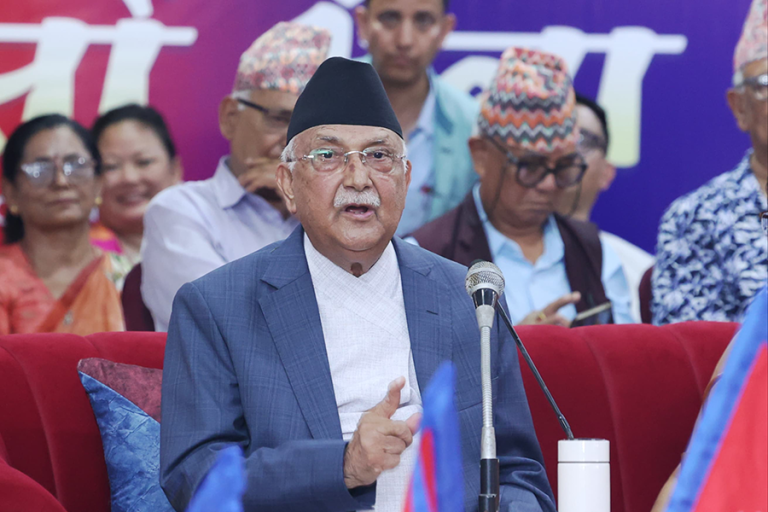 ओली विनाको एमाले देख्ने प्रतिक्रियावादीको सपना पूरा हुँदैन : प्रधानमन्त्री