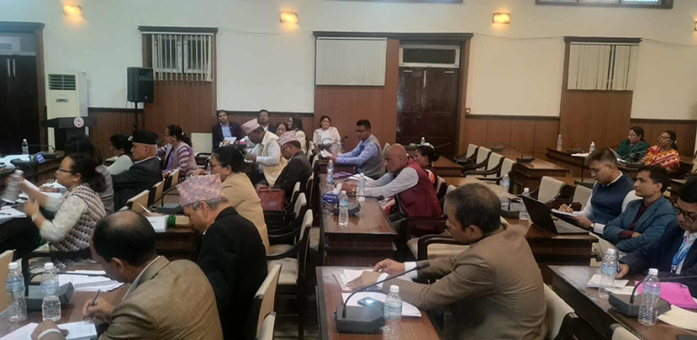 रास्वपाले भन्यो- भूमि विधेयकलाई मन्त्रालयमै फिर्ता गरौं