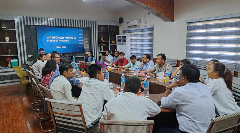 प्रदेश स्तरीय वास क्लस्टर बैठक : मधेशको सुक्खाग्रस्त समस्या समाधान गर्न ८ बुँदे निर्णय