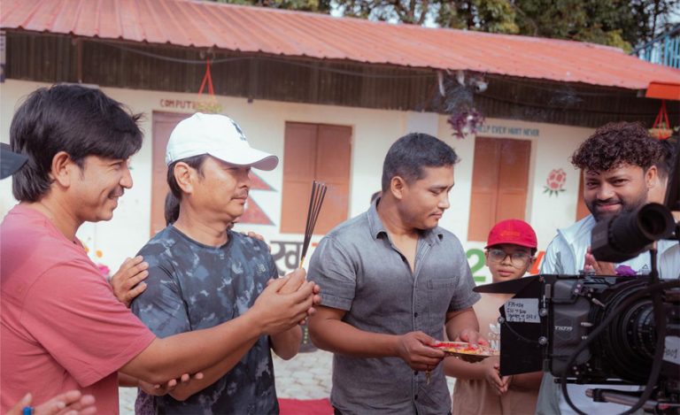 दयाहाङ राई र प्रकाश सपुतले पनौतीबाट थाले ‘मिरमिरे’ छायांकन