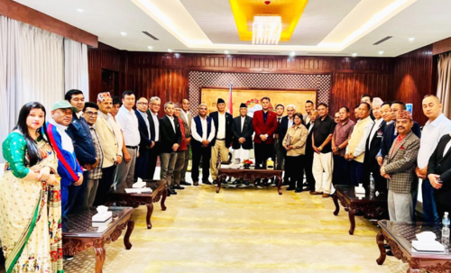 नेपाली खेलकुदमा तरंग ल्याउने प्रधानमन्त्री र सरोकारवालाबीचको भेट