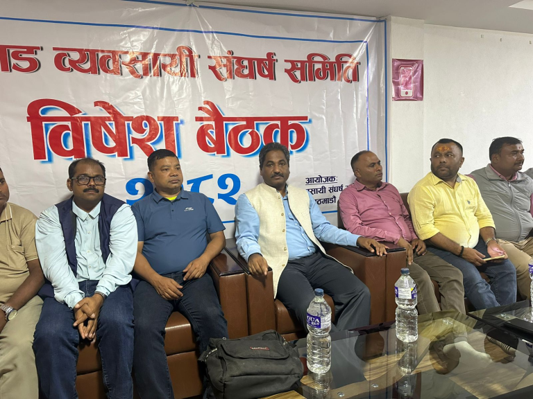 काठमाडौंका व्यवसायीलाई सुरक्षा दिन सरकार असफल : प्रभु साह