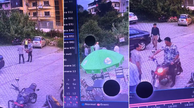 लिङ्देनका स्वकीय सचिवले राप्रपाका प्रदेश सभा उम्मेदवारलाई हेल्मेटले कुटे (भिडियो)