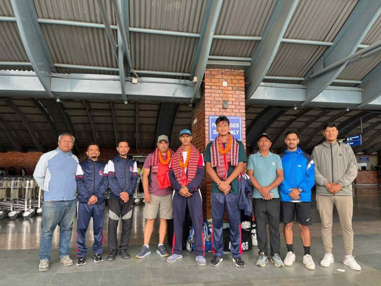 नेपाली टोली वर्ल्ड युथ सभात च्याम्पियनसिपमा सहभागी हुन तास्केन्त प्रस्थान