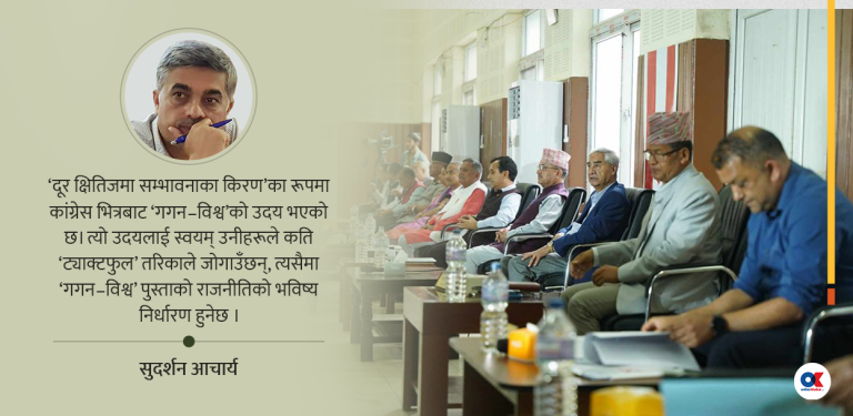 कांग्रेसमा यथास्थिति र परिवर्तनकारी पक्ष बीच रस्साकस्सी