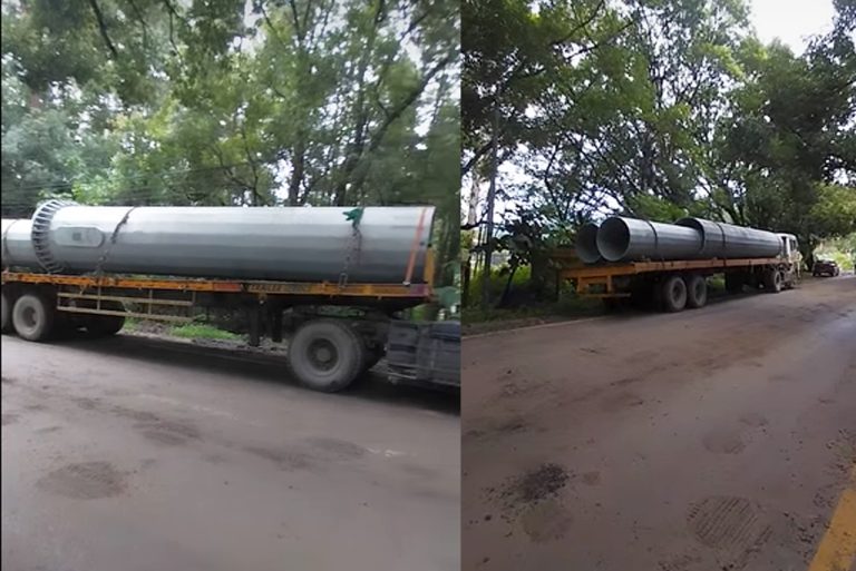 त्रिवि क्रिकेट मैदानको फ्लडलाइटका लागि ३ टावर आइपुगे