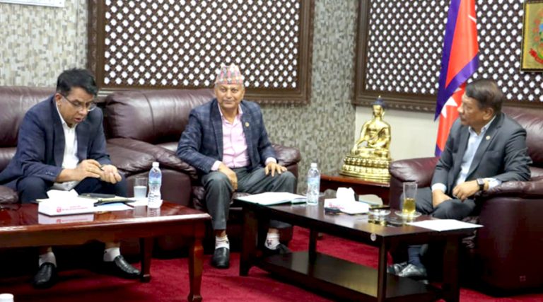 शहरी विकास विधेयकबारे उपप्रधानमन्त्री सिंह र भूमिव्यवस्था मन्त्रीबीच छलफल