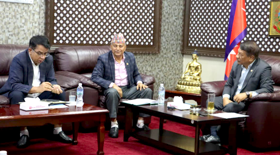 शहरी विकास विधेयकबारे उपप्रधानमन्त्री सिंह र भूमिव्यवस्था मन्त्रीबीच छलफल