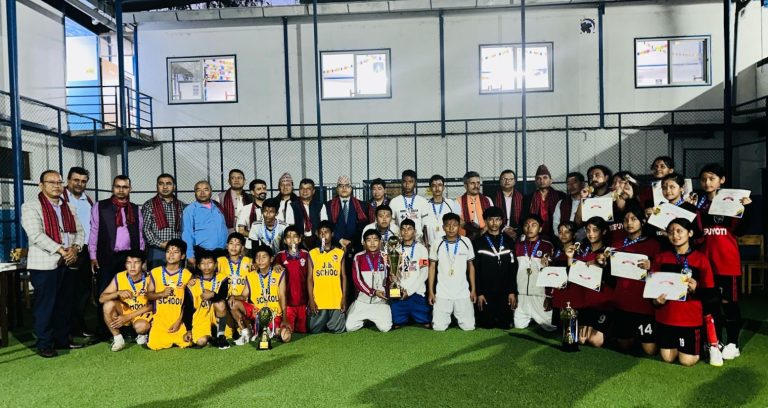 एक्टिभ, दीप ज्योति र जेबीलाई फुटसलको उपाधि
