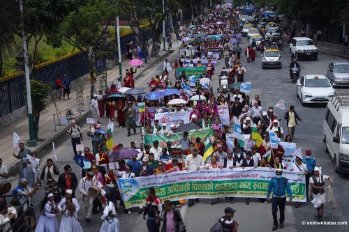 यसरी मनाइयो ३१औं आदिवासी दिवस (तस्वीरहरू)