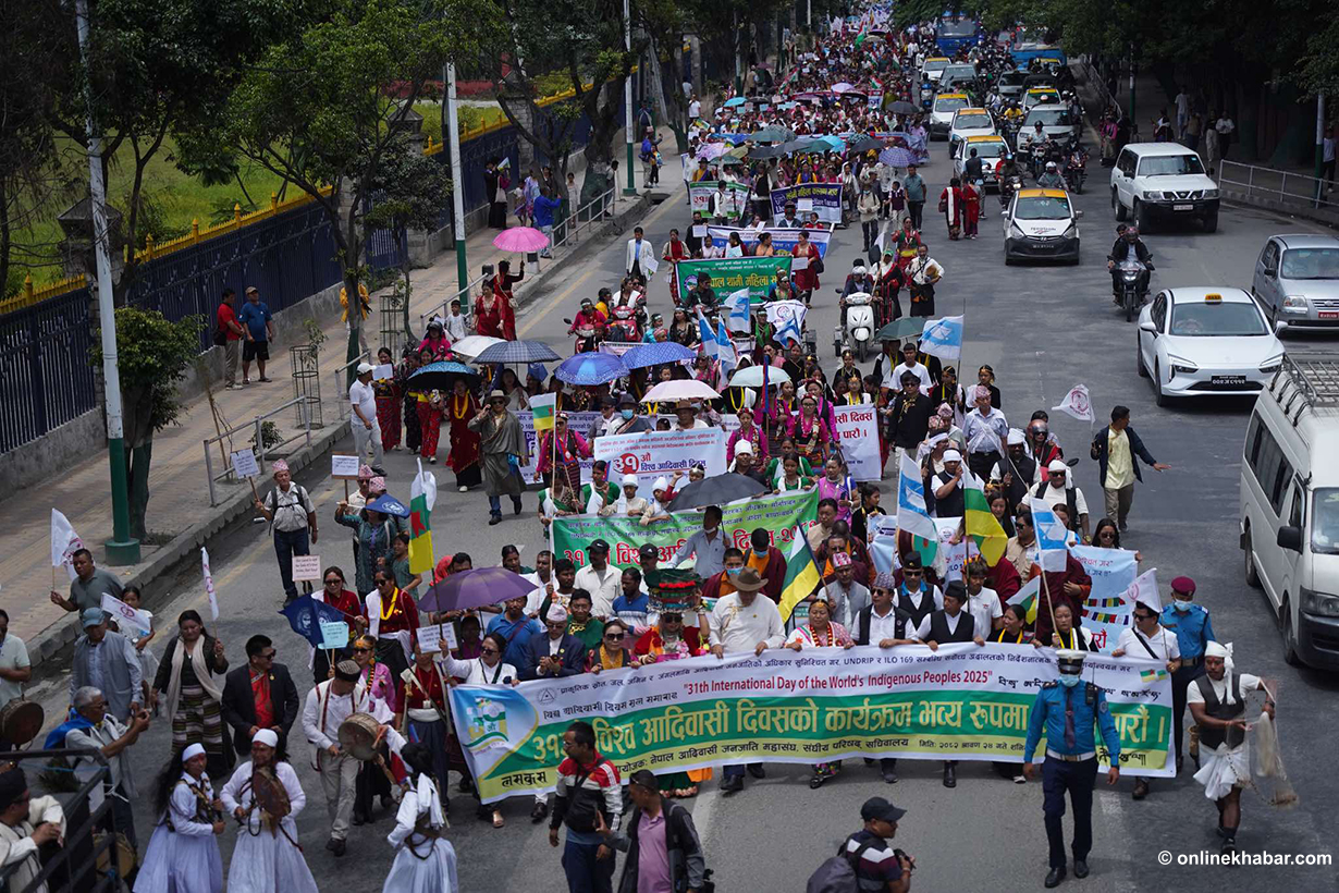 यसरी मनाइयो ३१औं आदिवासी दिवस (तस्वीरहरू)