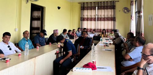 त्रिविलाई शैक्षिक वातावरण बनाउन प्राध्यापकसँग अनेरास्ववियुको विमर्श