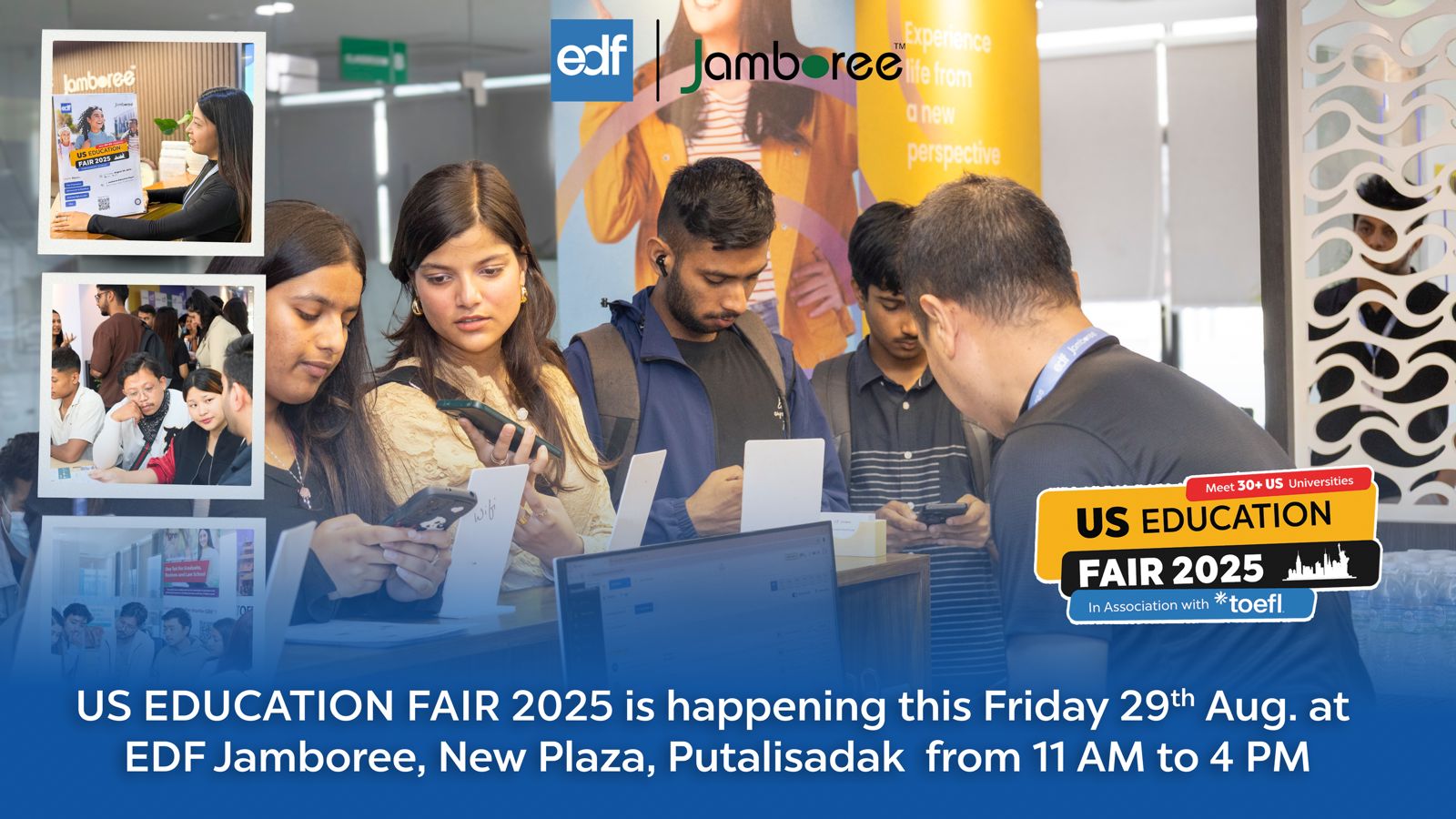 ३० बढी अमेरिकी शीर्ष विश्वविद्यालय काठमाडौंमा, एकै थलोमा भर्ना र छात्रवृत्ति मौका