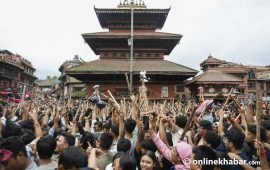 घिन्ताङघिसी नाचसँगै भक्तपुरमा सुरू भयो ८ दिने गाईजात्रा (तस्वीरहरू)