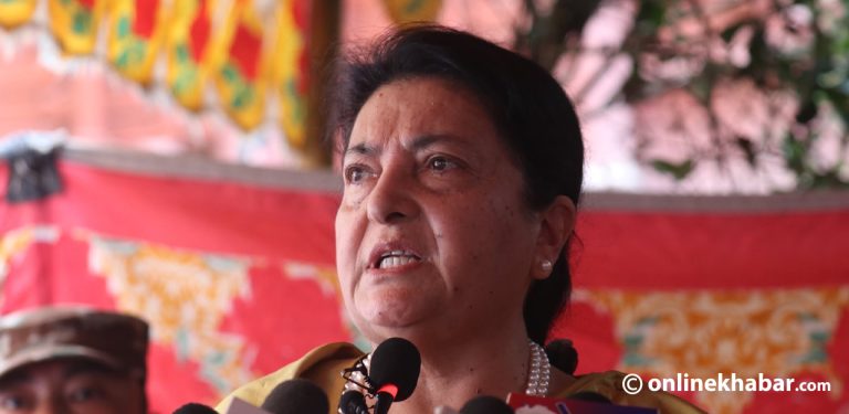 म राजनीतिमा आबद्ध हुँदा एमाले जन्मिएकै थिएन : विद्या भण्डारी