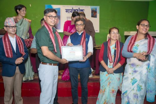 अनलाइनखबरकर्मी घिमिरेसहितका पत्रकार सम्मानित