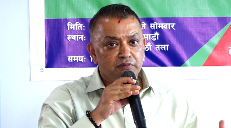 ०८४ मा मेरो अवस्था के होला भन्नेबाट मुक्त बनौं : गगन थापा