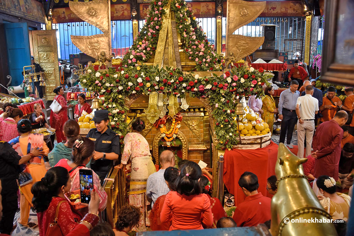 कमलादीमा गणेश पूजा (तस्वीरहरु)