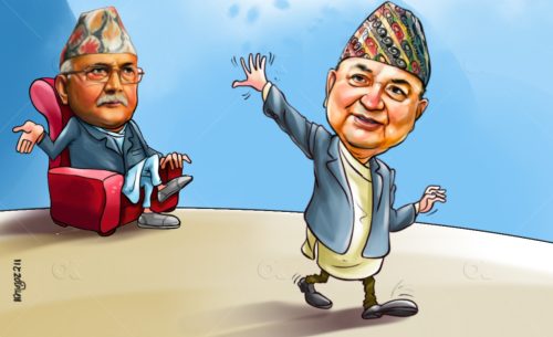 ईश्वर पोखरेलले उठाएको जोखिम