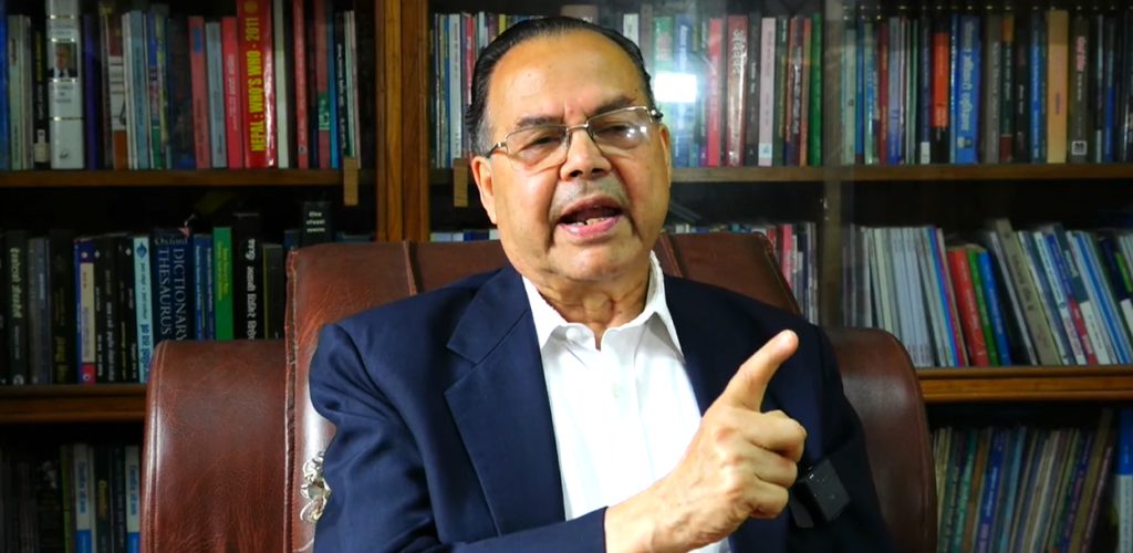 माधव नेपालबाट सन्तुष्ट हुन सकिएन, कसैले भन्दैमा राजीनामा दिन्नँ : झलनाथ खनाल