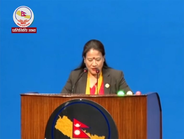 भूमि विधेयकको प्रतिवेदन प्रतिनिधिसभामा पेस