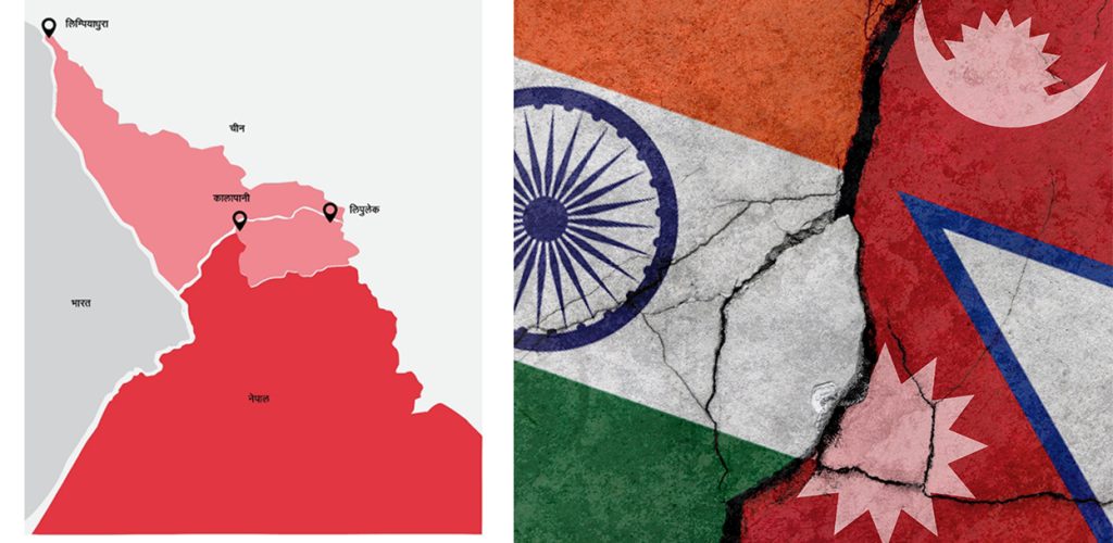 लिपुलेकमात्रै होइन, ७२ ठाउँमा छ सीमा विवाद 